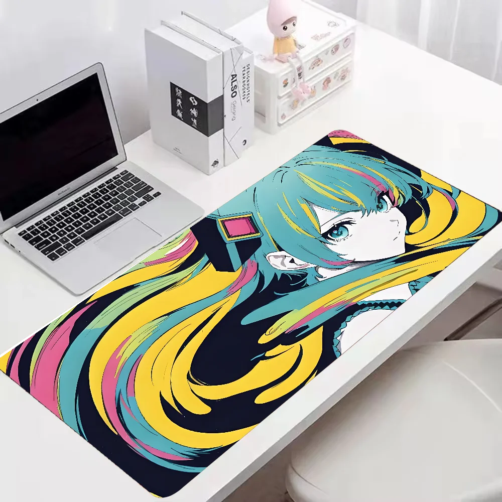 H-Hatsune M-Miku V-virtual Idol Mousepad New Arrivals Large Gaming Mousepad L XL XXL Gamer Mouse Pad Size For Keyboards Mat