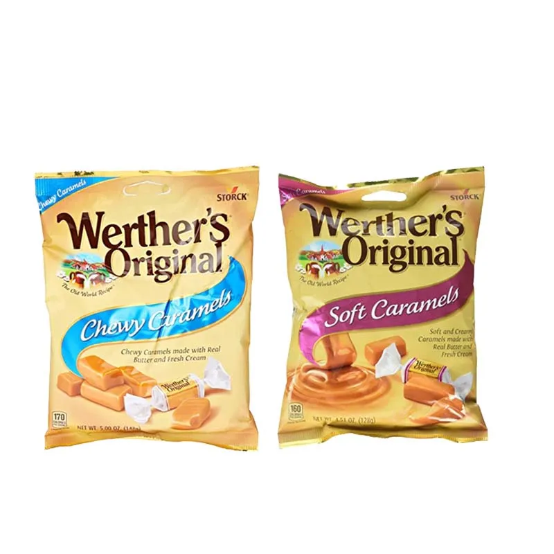 Caramelos masticables originales de Werther/CARAMELS SOFT ORIGINALES 5 oz (142 g) * 2 paquetes