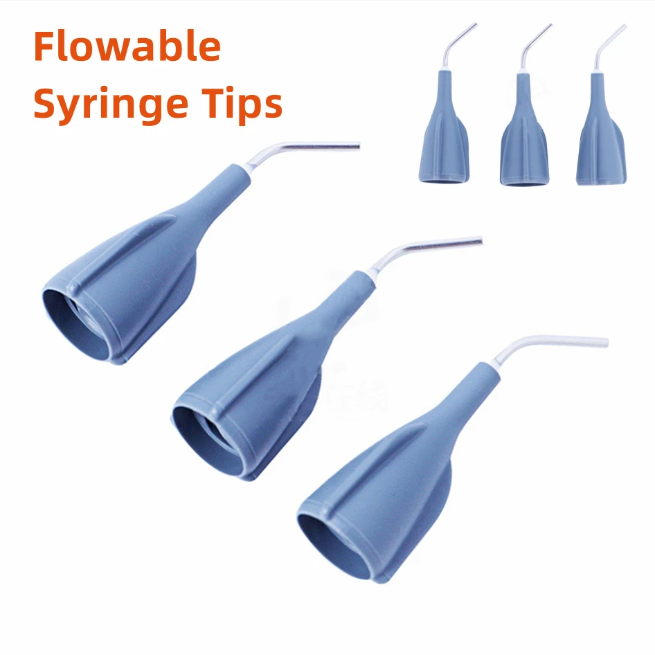 

Dental Flowable Syringe Tip Flow Composite Resin/Acid /Sealant Endo Irrigation Bent Needle