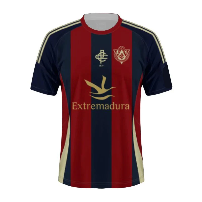 CP Cacereño-Camiseta deportiva informal para hombre, mujer y niño, ropa transpirable de secado rápido que absorbe el sudor, Jersey de entrenamiento de fútbol elástico