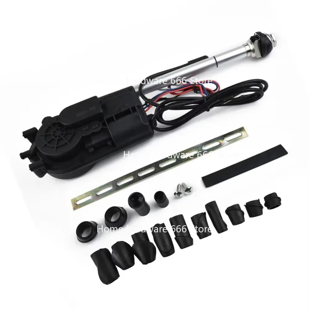 12V AM FM Transmitter Aerial Electric Antenna Automatic Telescopic for / W140/W126/W124/W201 Car Accessory
