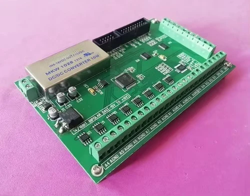AD5362 8-channel 16-bit DAC Module, +-10V with Amplifier, Isolated Output with REF