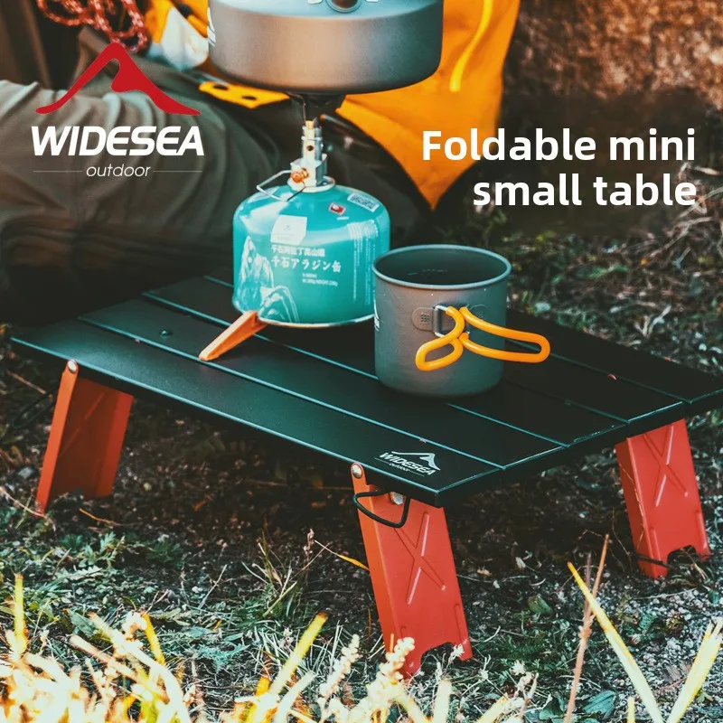

Складной алюминиевый стол Widesea: легкий, портативный, для кемпинга, пикников, походов и путешествий