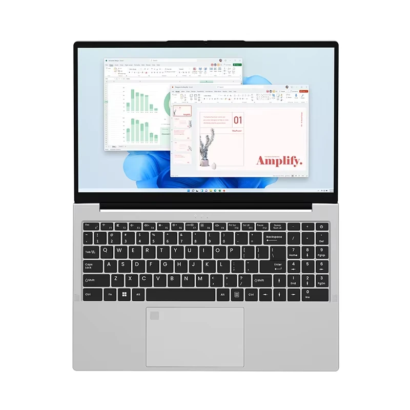 JX-U Touchpad Laptop 15.6‘’ 60Hz Intel Core Ultra 5 125H/Ultra 7 155H Backlit Keyboard computer M.2 DDR5  BT5.2 Gaming Laptops