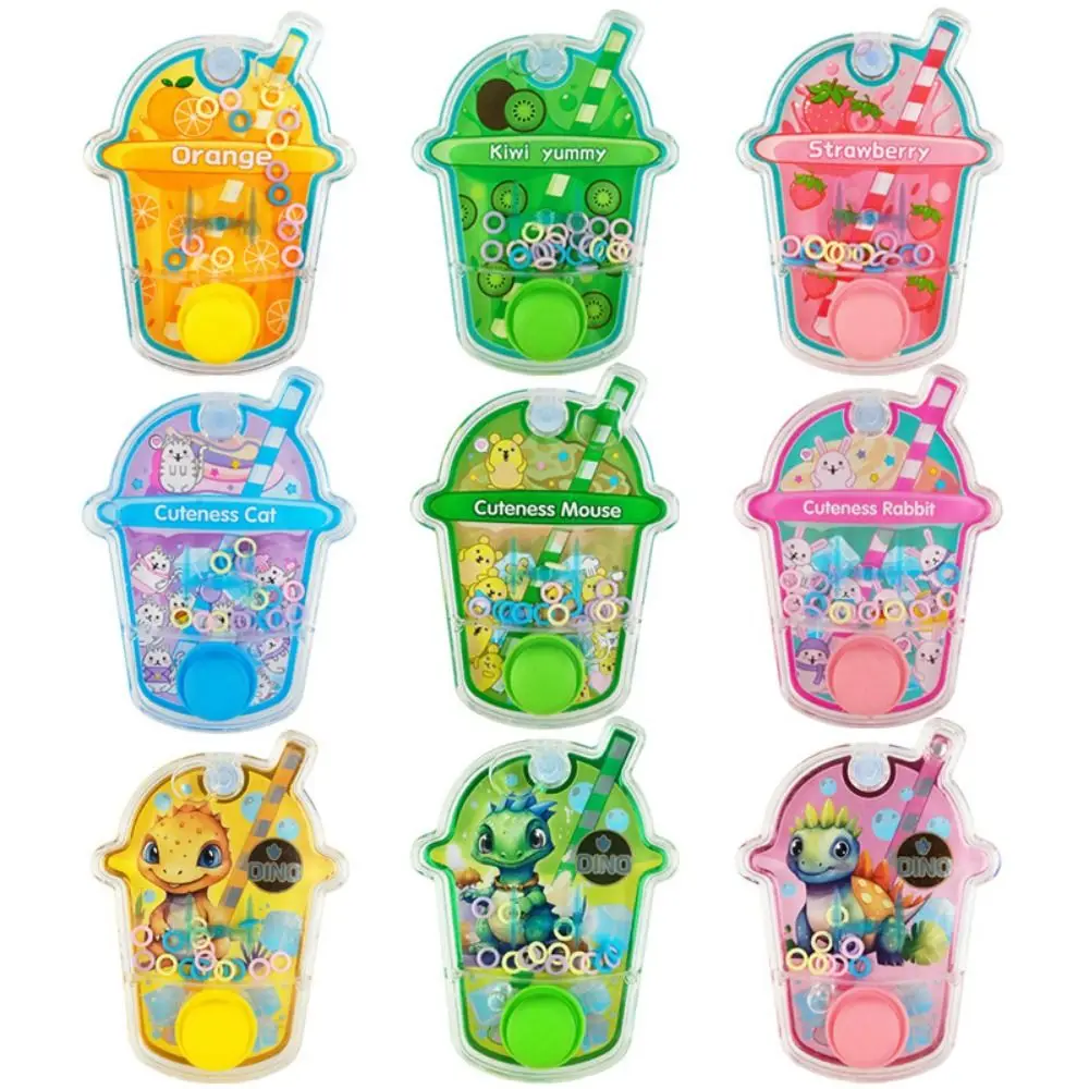 لعبة آلة المياه المحمولة عالية الجودة بثلاثة ألوان، تساعد على تنمية قدرات التفكير لدى الأطفال، مصنوعة من البلاستيك، مقاس 8.5*2*11.6 سم