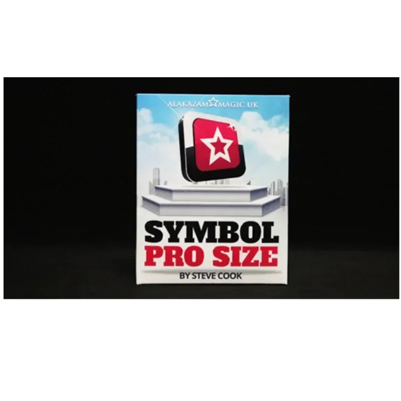 Symbol Pro (Gimmicks) by Steve Cook - Close-Up Magic Tricks for Magicians & Stage Illusions Professional Mentalism Kit