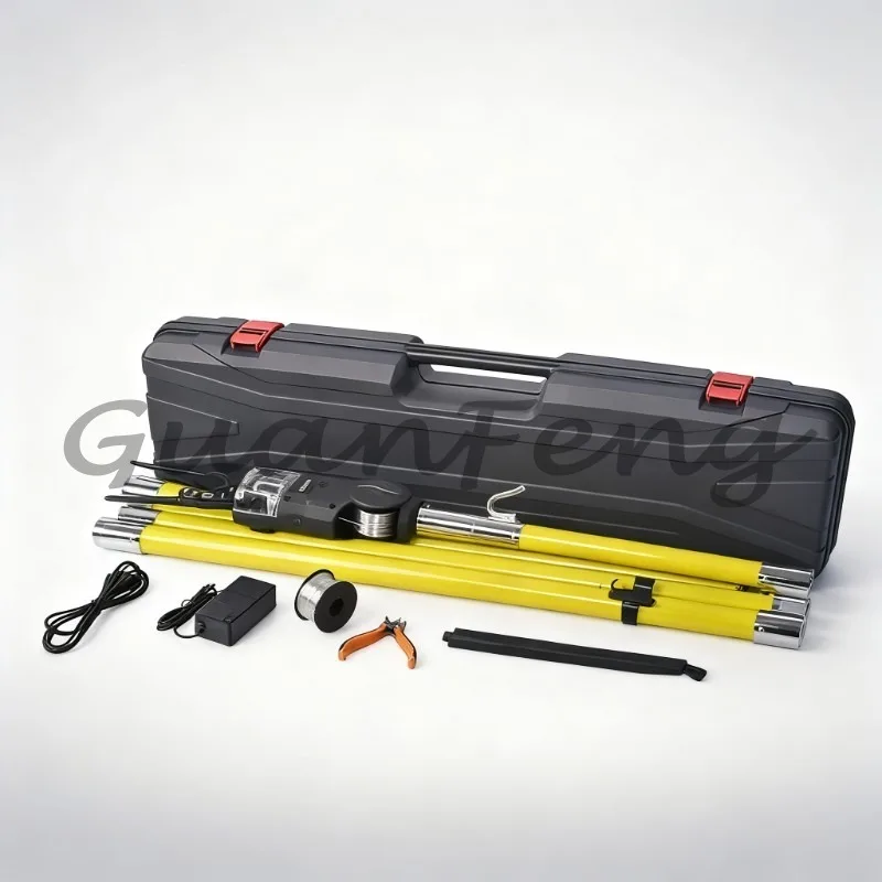 Automatic Cable Tying Machine for High Altitude Line, Easy Optical Cable Binding Tool