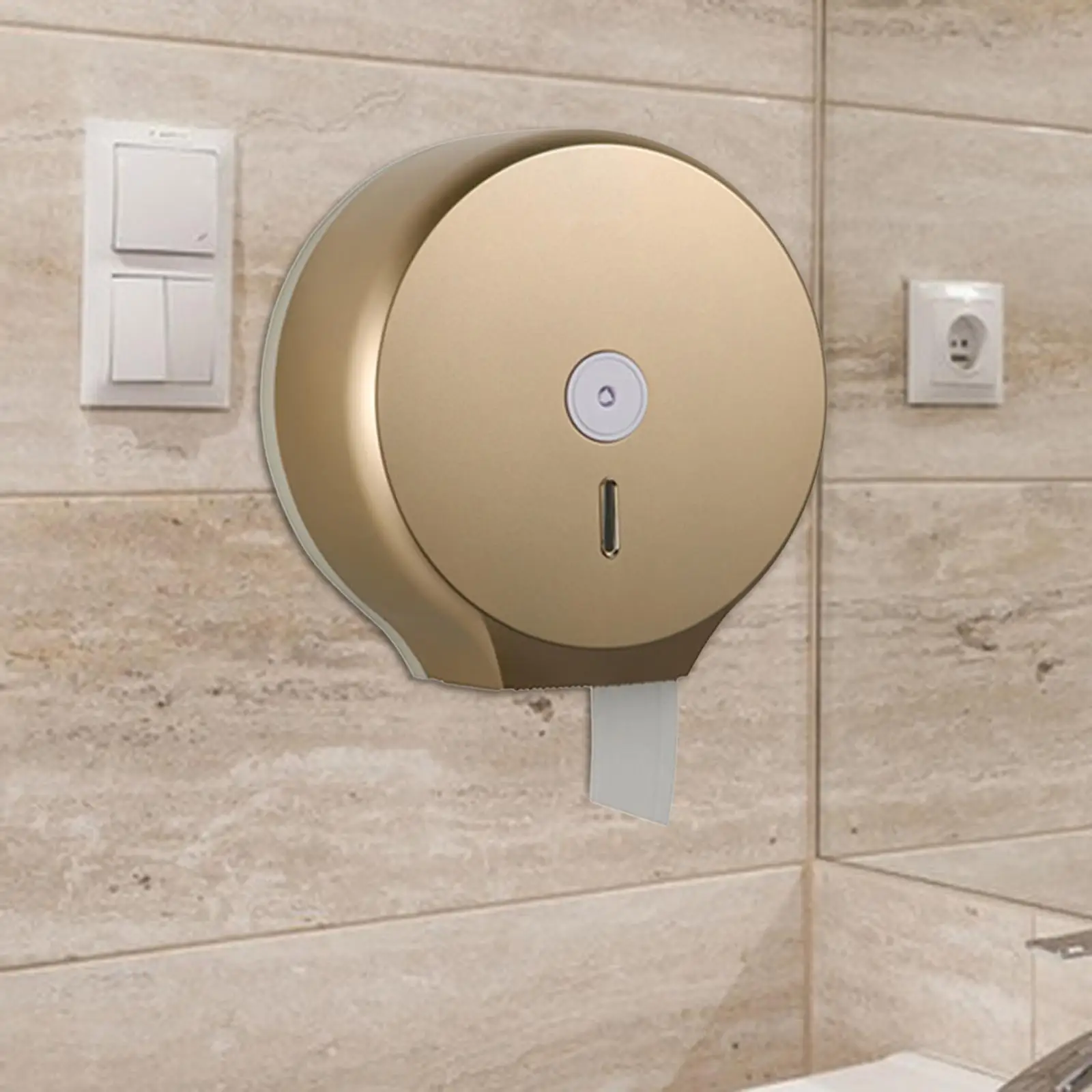 Toilet Paper Holder Modern Tissue Roll Dispenser for Hotel Washroom Bathroom - Image 4