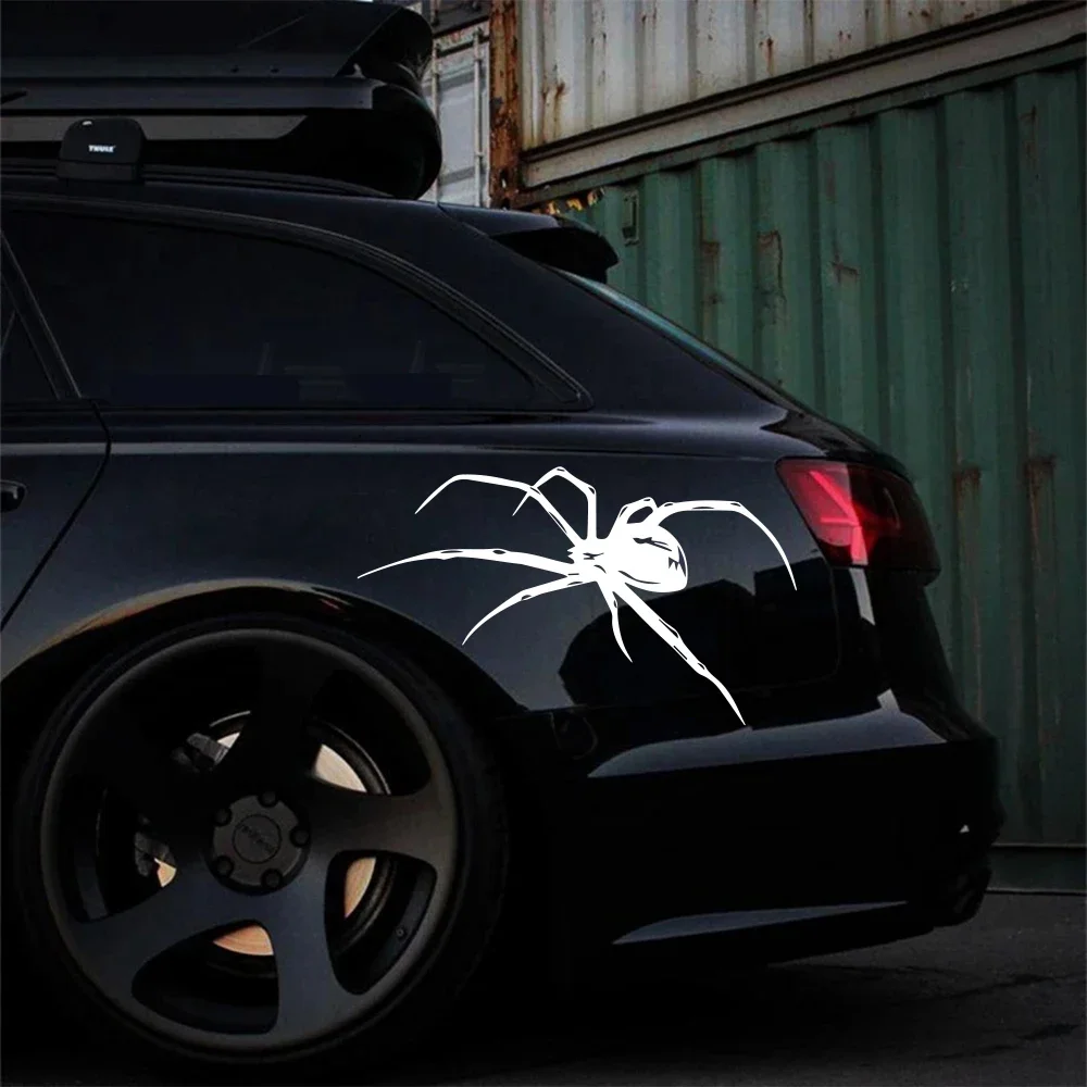 

Universal Mysterious Spider Pattern Vinyl Car Stickers For All Cars Auto Body Decals Creative Tuning Accessories Art Decals