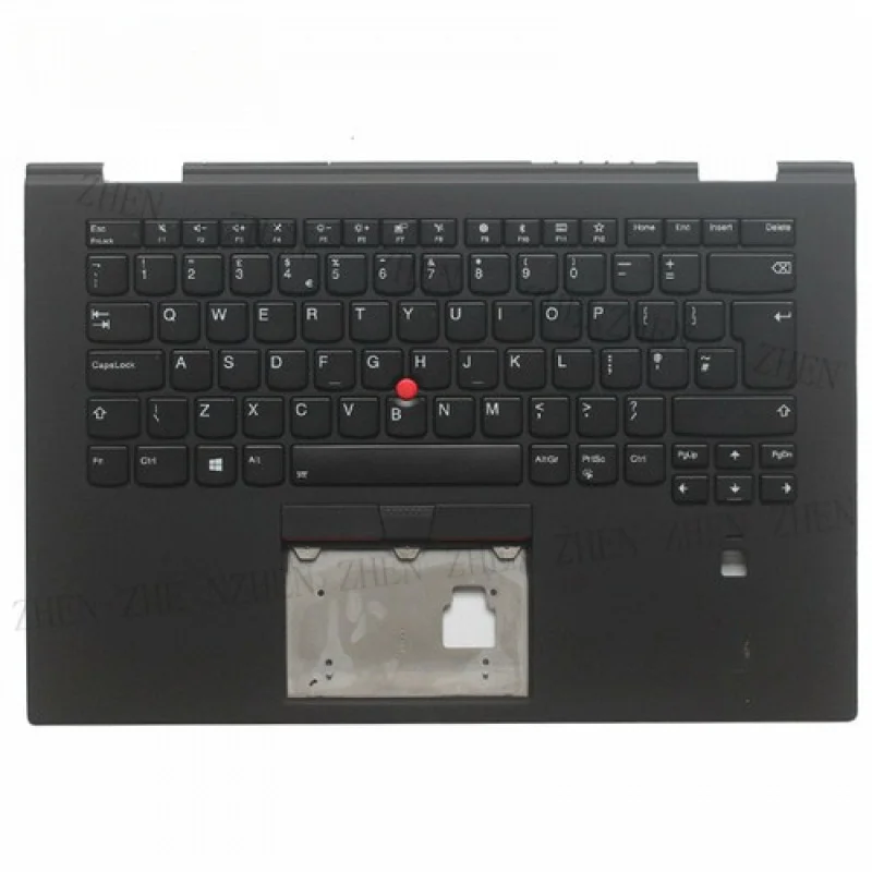 

Y NEW For Lenovo ThinkPad X1 Yoga 3RD Gen UK Palmrest Keyboard Case SM10P95307