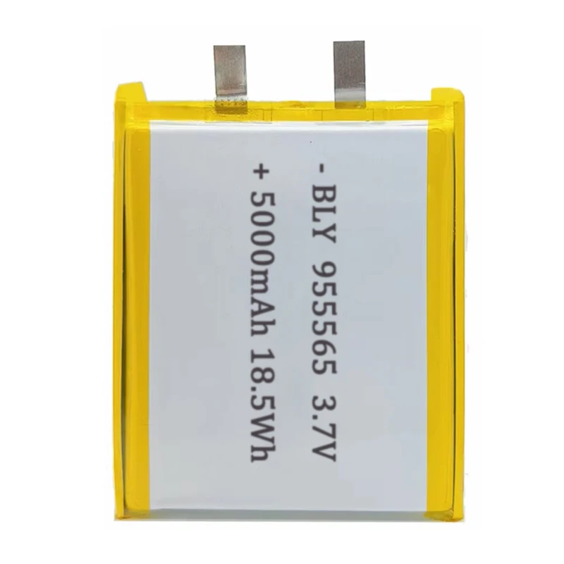 955565 3.7V 5000mAh Polymer Lithium Battery Lithium Ion Battery For Power Bank GPS 100% Real Capacity