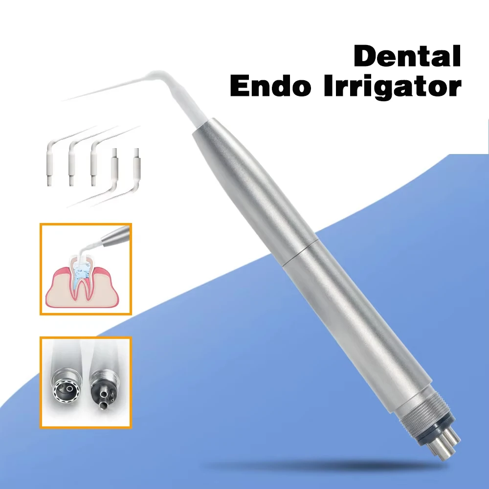 

Стоматологический ультразвуковой эндоактиватор, эндодонтический воздушный скалер, наконечник, инструмент для корневых каналов для терапии корневых каналов с 5 наконечниками, 2/4 отверстиями