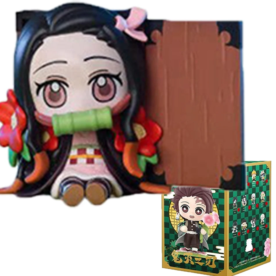 Demon Slayer Tanjiro Kamado Nezuko Anime-Cartoon-Figur Blindbox Kreative Personalisierte Statue Modell Ornament Überraschungsgeschenkbox – Detail 16
