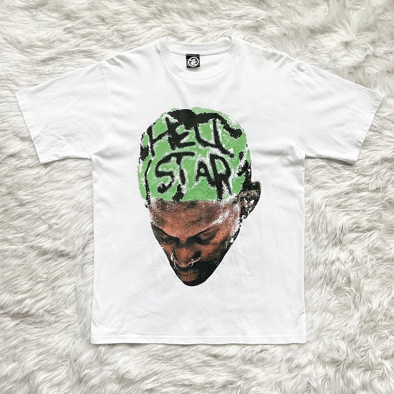Studios Rodman High Street Trendy Unisex Short Sleeve T-Shirt round Neck Standard Fit Summer 2023 Youth Fashion