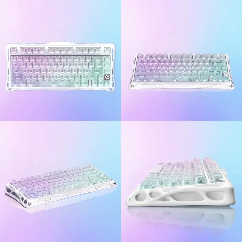 Hot Sale New K1 Lite - Aurora Keyboard Tri-mode Wired/Bt/2.4GHz Wireless 75% Layout with 80 Keys