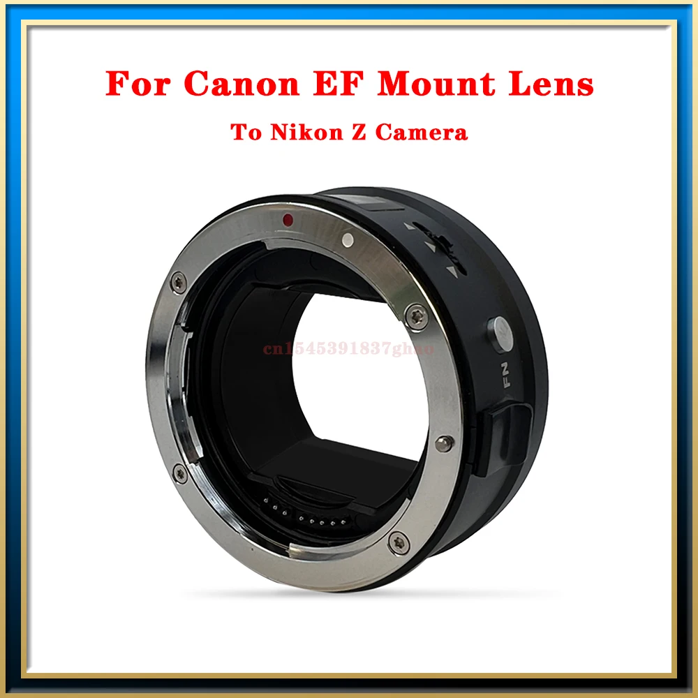 FUNMOUNT EFTZ EF-NZ Адаптер объектива с автофокусом для объектива с креплением Canon EF для камеры Nikon Z9/Z8/ZF/ZFC/Z72/Z62