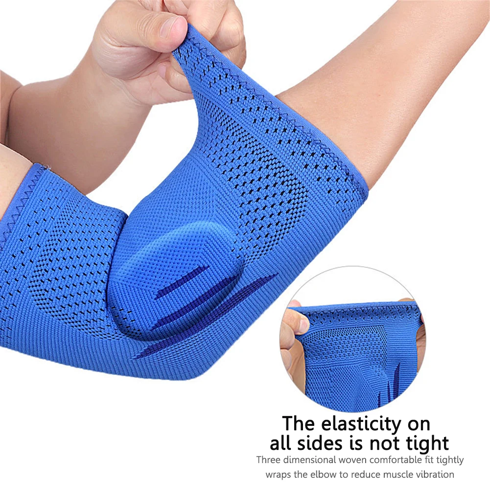 1pcs Elbow Brace Compression Support Elbow Sleeve Pad for Tendonitis Tennis Basketball Volleyball Elbow Protector Reduce Pain