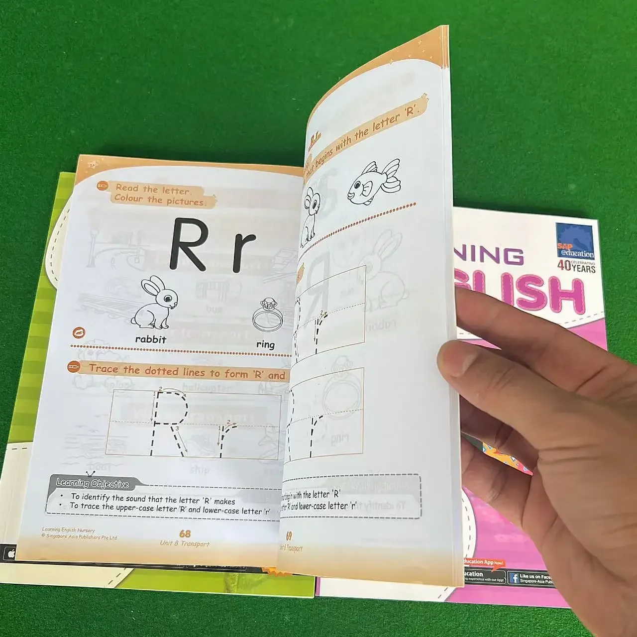 Singapur Englisch Kindergarten-Arbeitsbuch K1K2N 3 Bände
