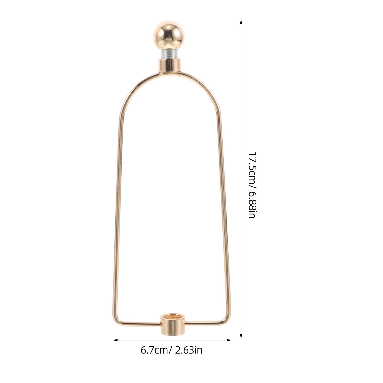 الكريستال الجدول مصباح القيثارة حامل الثقيلة المعادن الظل قوس DIY بها بنفسك تركيبة إضاءة مصباح استبدال أجزاء الأجهزة