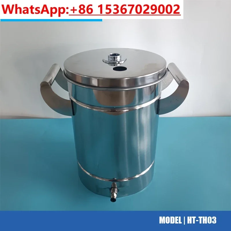 Honteen Small Fludized Powder Coating Hopper Portable Stainless Tank Barrel For Electrostatci Powder Coating Spraying