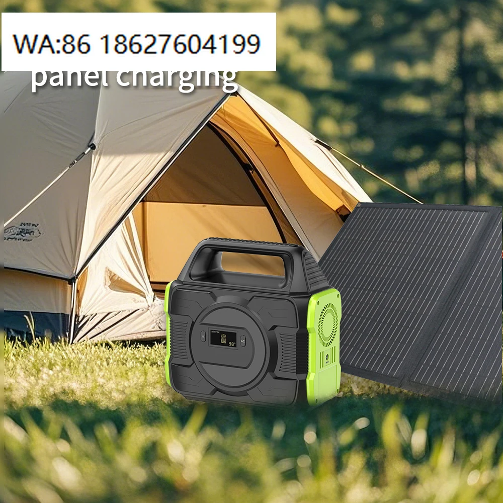 300W Next-Gen Quiet Portable Power Station Solar & Car Dual Charging Family Outdoor Emergency Generator