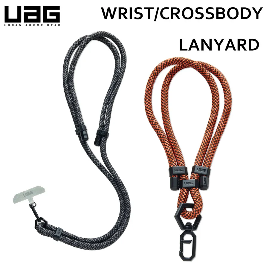 UAG CIVILIAN Wrist Lanyard for iPhone Samsung Long Mobile Phone Strap Adjustable Neck Cord Rope Thick Crossbody Hanging Lanyards