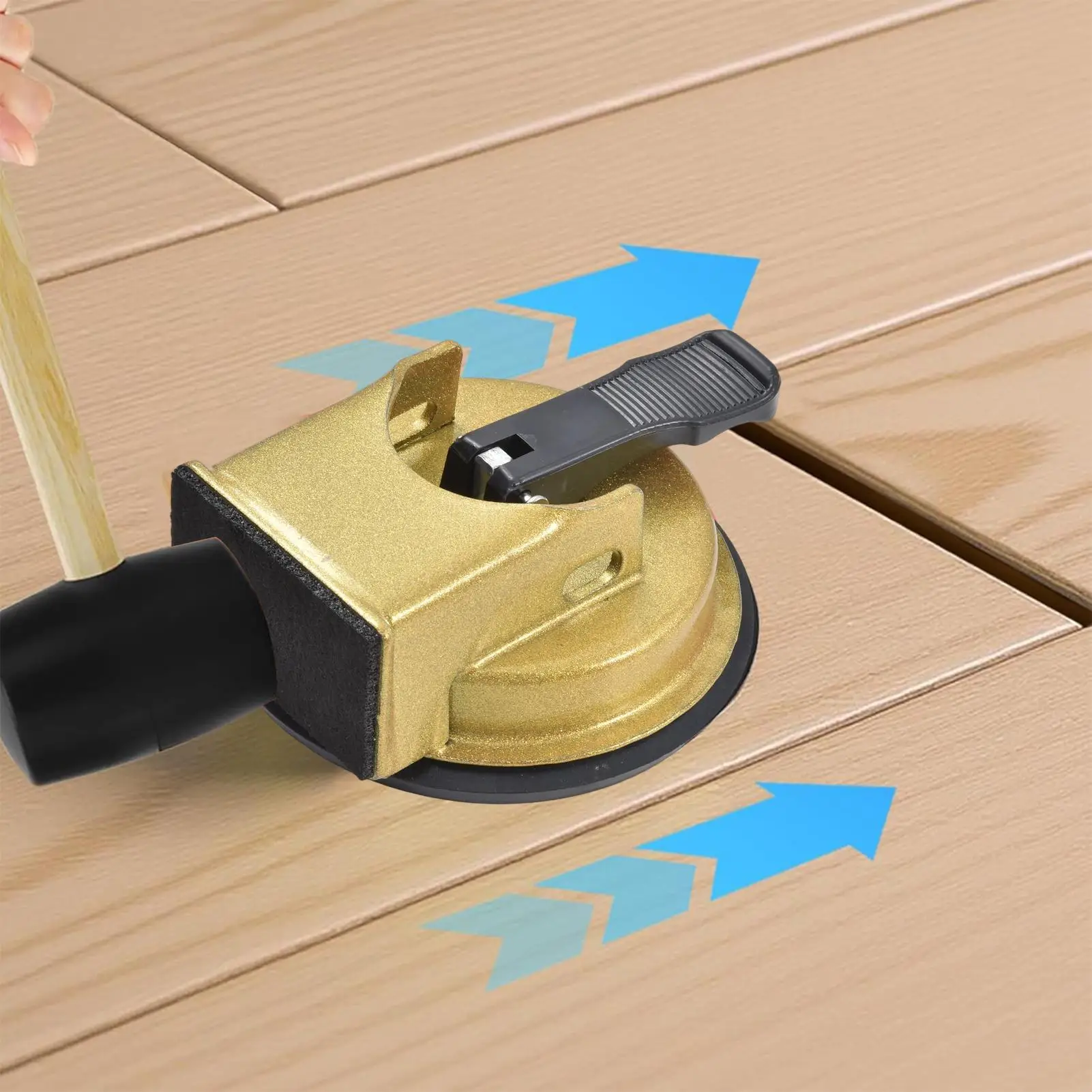

Floor Fixer Tool Heavy-Duty Laminate Suction Cup Fixer Floor Repair Tool Slat Grabber for Wood Hardwood Tile Construction