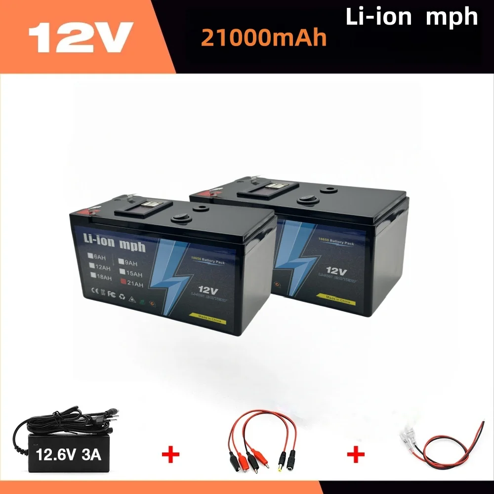 

12V High Quality100%21000mAh Lithium Battery with Built-in BMS fit for Home Storage RV Off-Grid System Solar Power System Marine