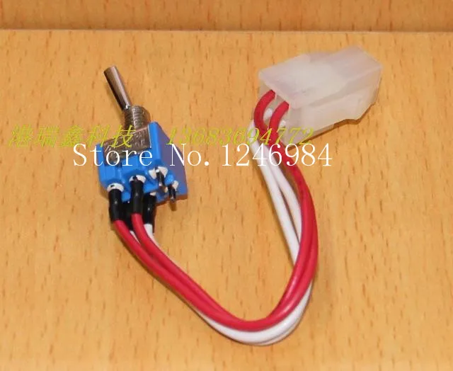 

[SA]MS-500F Dual flat handle with wire legs in two tranches M6.35 small toggle switch overstock Japan three mountain { }--20pcs/