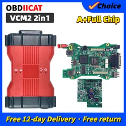 A+ Full Chip VCM2 2IN1 IDS Double PCB UCDS OBD2 Diagnostic Scanner Tool