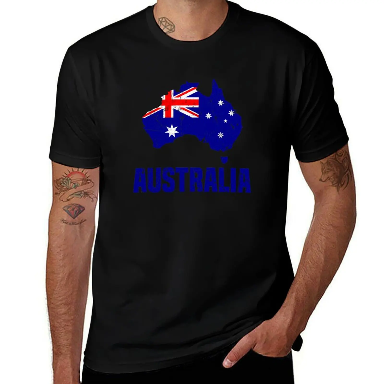 

Australia Flag Australian American Apparel T-Shirt t shirts designer t shirt for man T-shirt