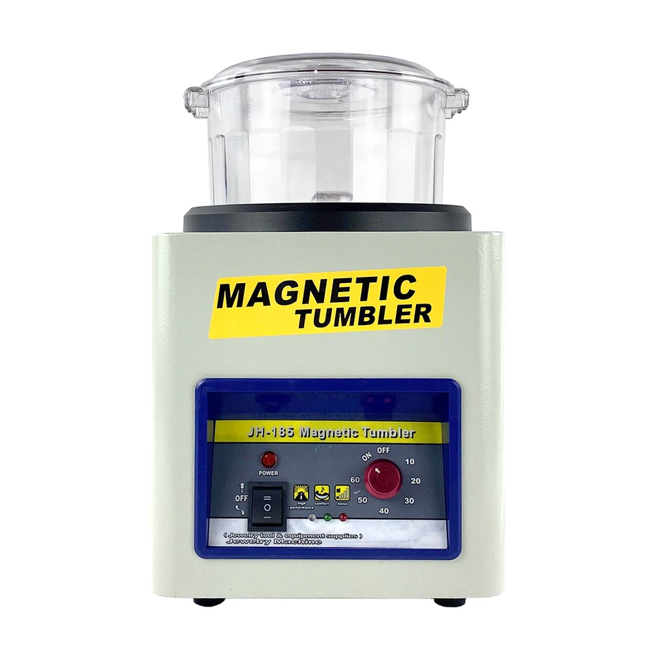 JH/KT-185 Electric Magnetic Tumbler Jewelry Polisher Finisher