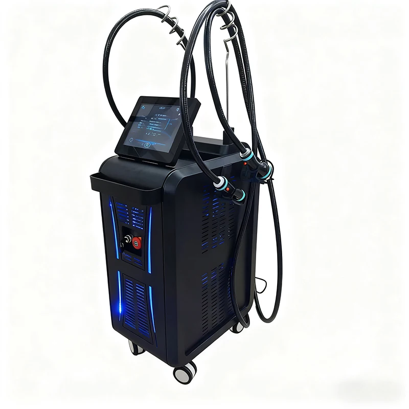 المهنية غير الغازية 3 في 1 آلة التخسيس تدليك الميكروويف الجليد لإزالة علامات التمدد شد الجلد تخفيض الدهون