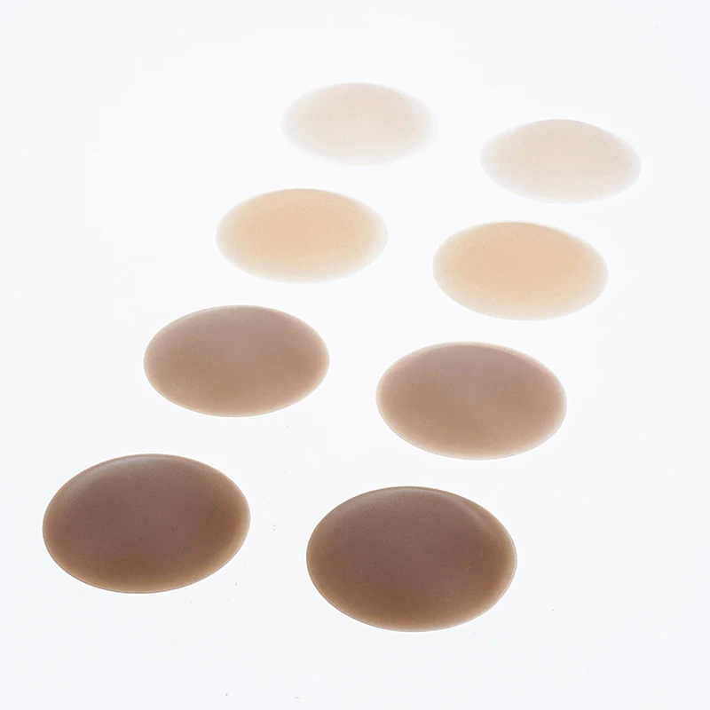 Reusable Invisible Bra Nipple Cover Womenโs Intimates Accessories Silicone Self Adhesive Stickers Bralette Intimates Accessories