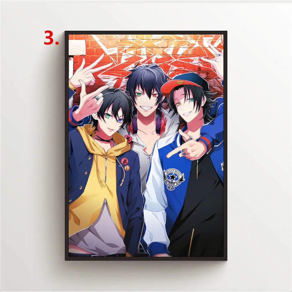 Hypnosis Mic -Division Rap Battle Buster Anime Posters Wall Poster Canvas Painting Posters and Prints Wall Art Picture Home Deco