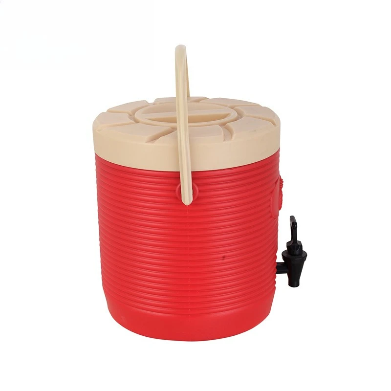 Thickened plastic stainless steel bile insulation milk tea bucket beverage cold and hot water soy milk herbal tea