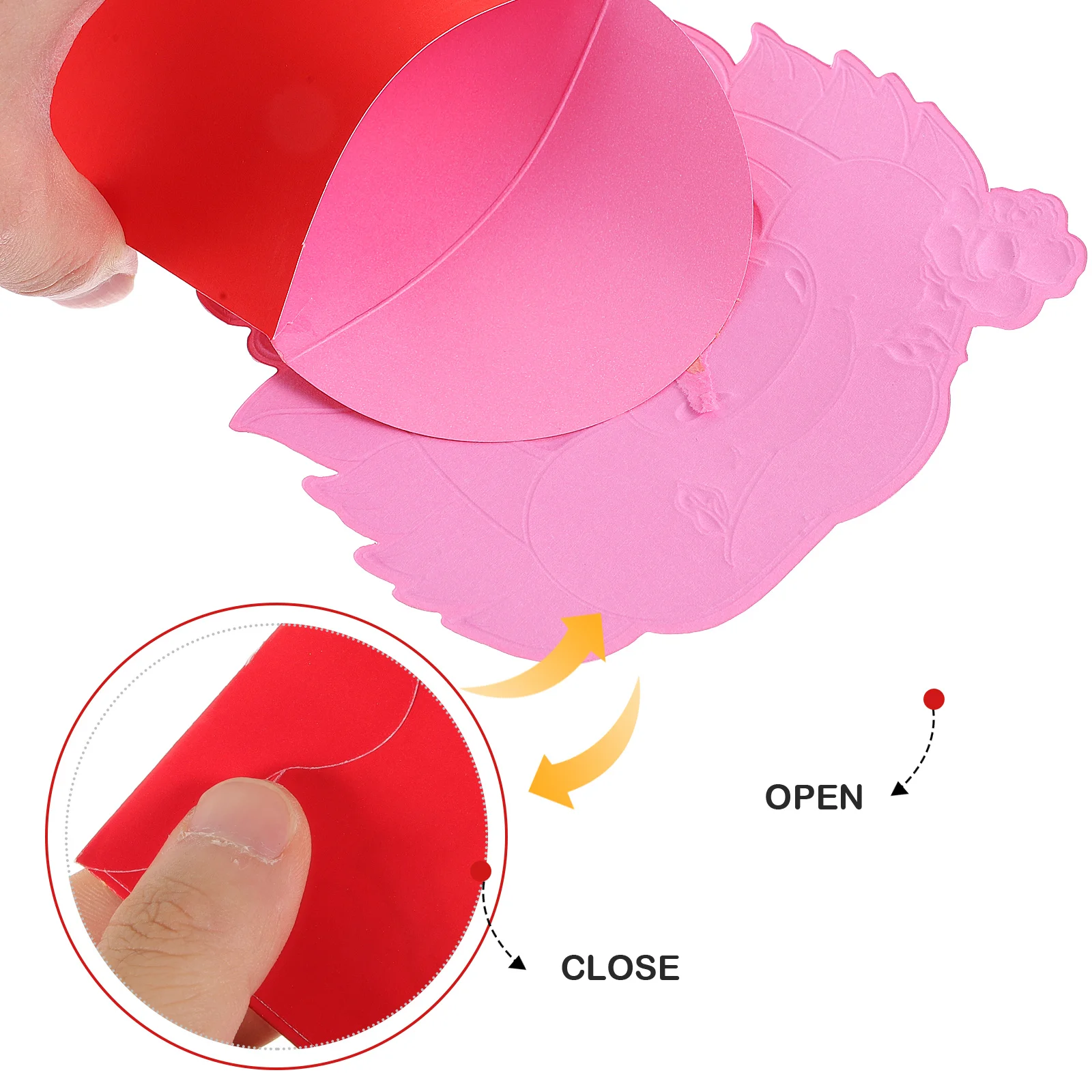 

36pcs Cartoon Red Packets Delicate Pattern New Year Red Envelopes Lucky Money Bags Chinese Style Dragon Packet 2024 Zodiac Gift