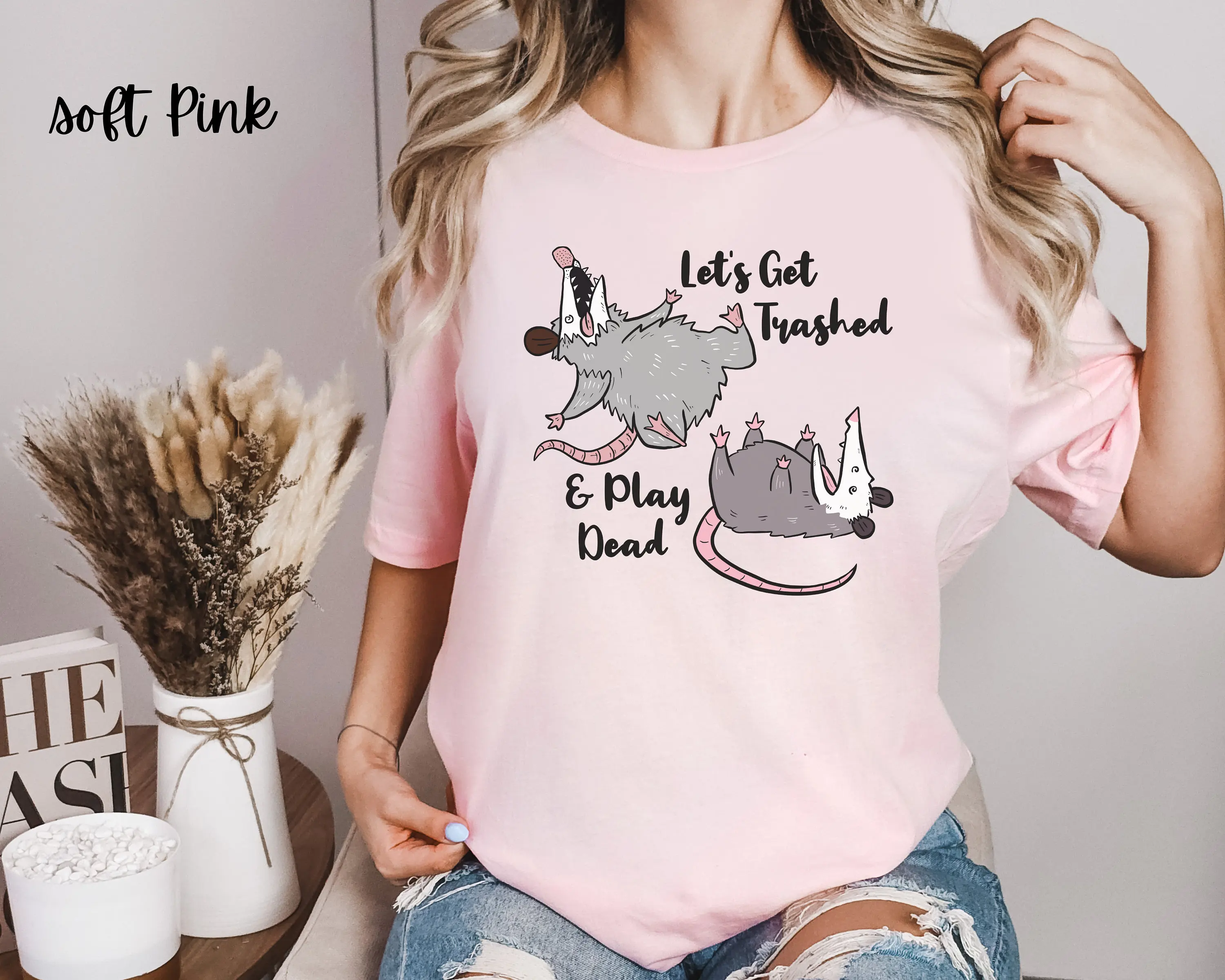 Смешная футболка Opossum, смешная футболка с надписью «смешное животное»