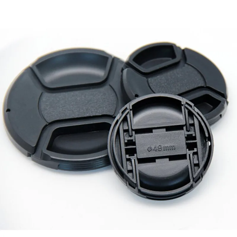 1pc Camera Lens Cap forSony ForCanon ForNikon 40.5mm 43mm 46mm 49mm 52mm 55mm 58mm 62mm 67mm 72mm 77mm 82mm 95mm