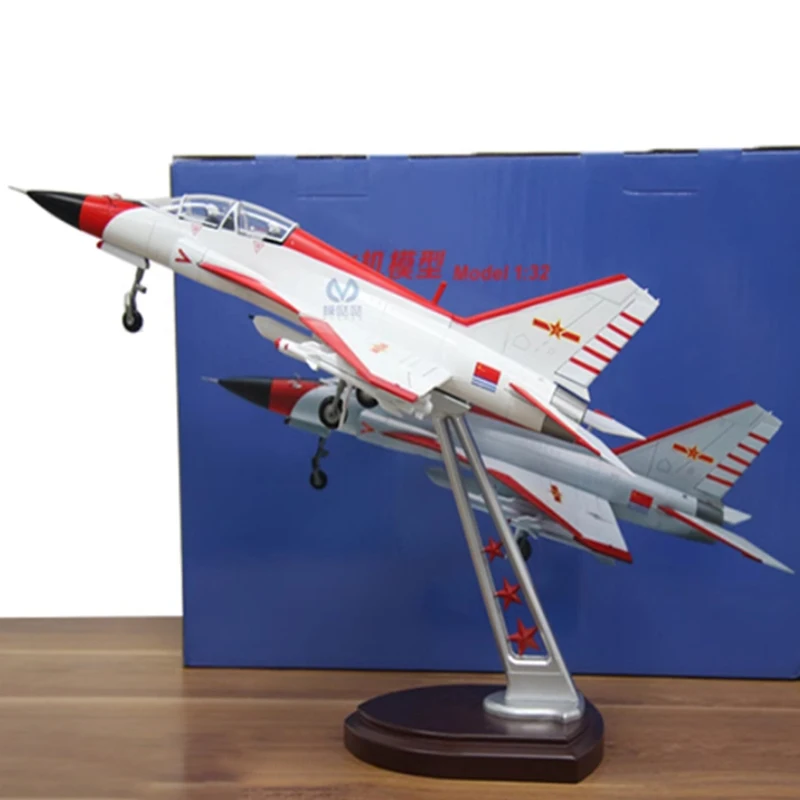 

Diecast 1:32 Scale J-9G Alloy Finished Aircraft Simulation Model Collection Of Static Decoration Souvenir Gifts For Adult Boy