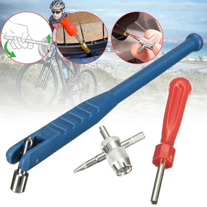 Tire Valve Stem Puller Tube Metal Tire Repair Tools Valve Stem Core Car Motorcycle Remover motorcycle tools  tire repair tools