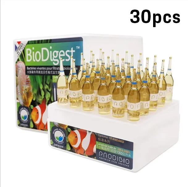

Аквариум Prodibio BioDigest, уход за аквариумом PRODIBIO, бактериальный раствор