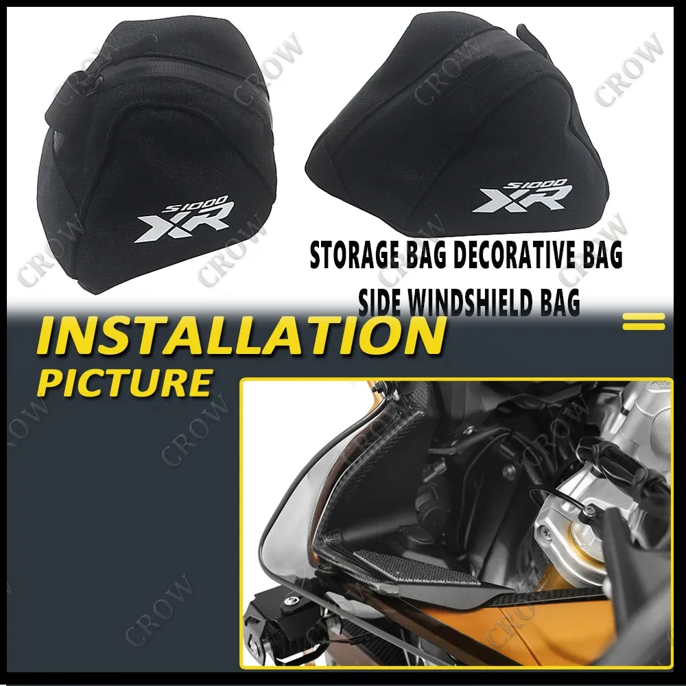 

For BMW S1000XR S 1000 XR 2019 New Motorcycle Accessory Storage Bag Fairing Bag Side Windshield Bag S1000 XR S 1000XR S1000XR