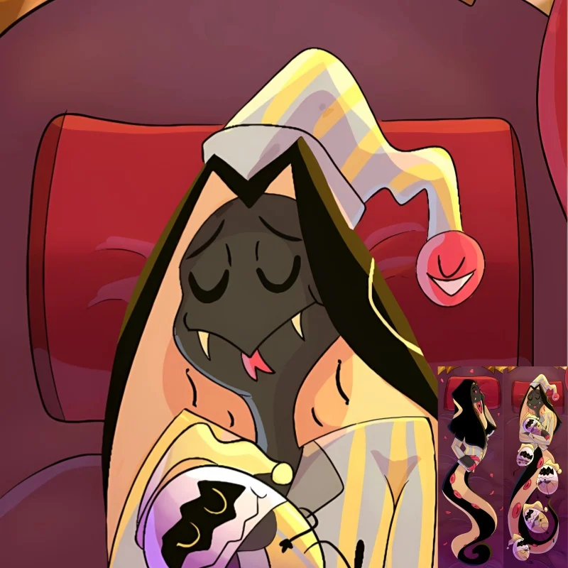 

Наволочка для подушки в стиле аниме Dakimakura с двусторонним принтом Sir Pentious Egg Boiz, наволочка для подушки в натуральную величину, подарки