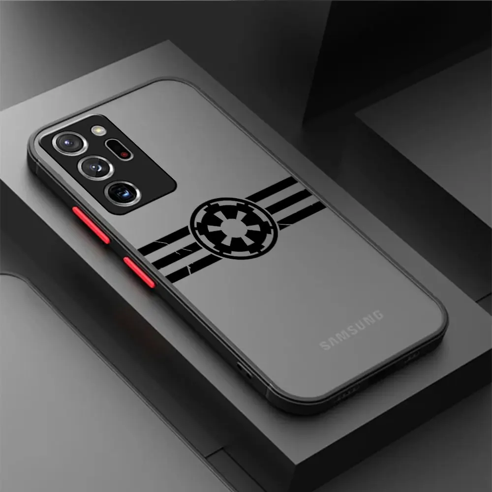 Phone Case for Samsung Galaxy S10 Plus Note 10 Plus Note 20 Ultra S9 Note 9 8 S8 Note 8 Bumper S-Star W-Wars Cool Soft Cover