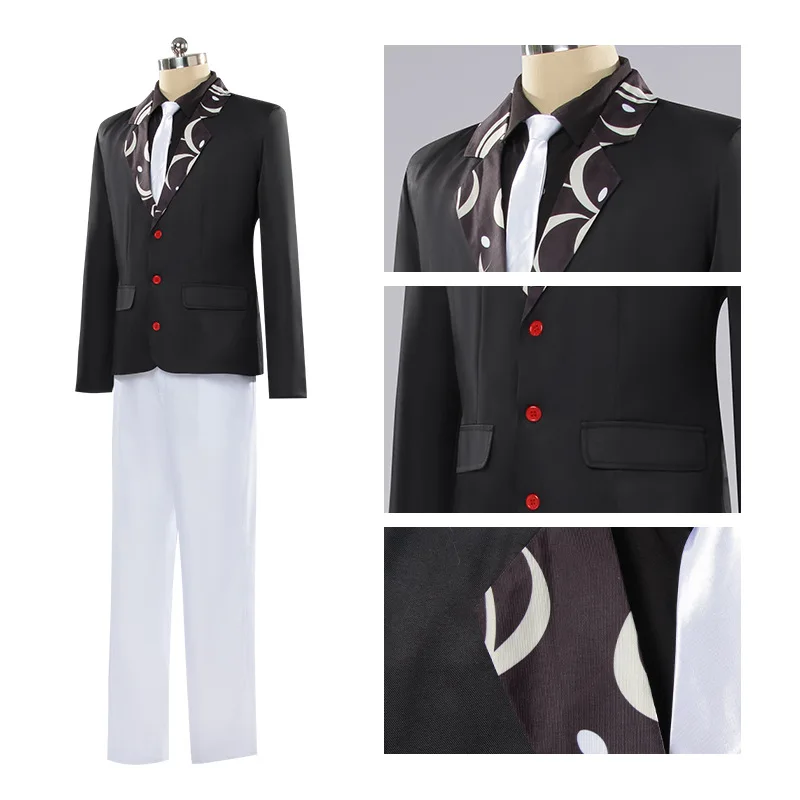 بدلة تنكري للهالوين قاتل الشبح Tsukuyomi Kocho زي رجالي ملابس رسمية أنيمي تحت عنوان أزياء الهالوين Tsukuyomi Kocho