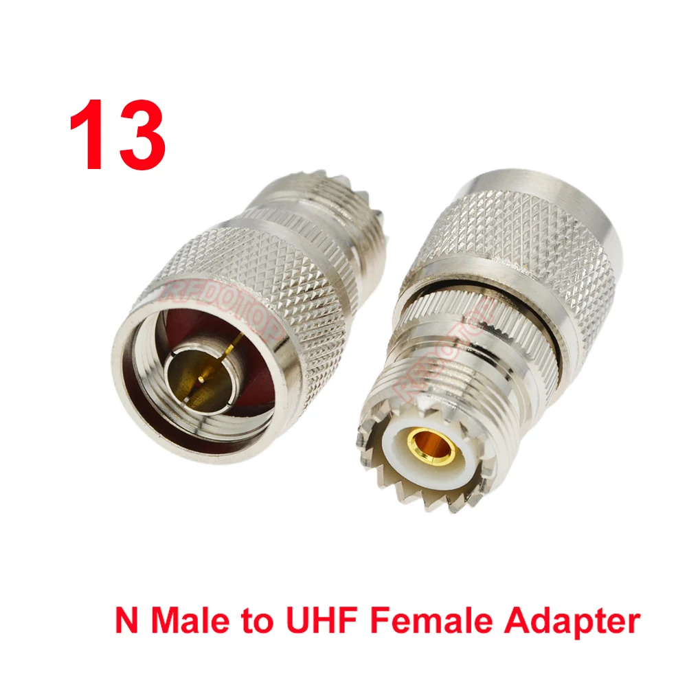 1 SZTUK UHF SO239 PL259 Conector SL16 UHF SO-239 PL-259 Male Female to SMA/ Q9 BNC/ L16 N/ TNC/ F/ FME Plug to Jack 90 Adapter koncentryczny