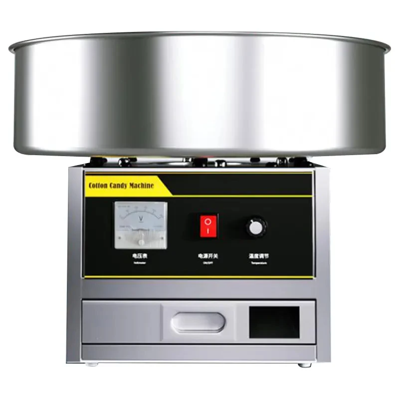 

Commercial Electric Desktop Stainless Steel Cotton Candy Machine Cotton Candy Snack Is Affordable