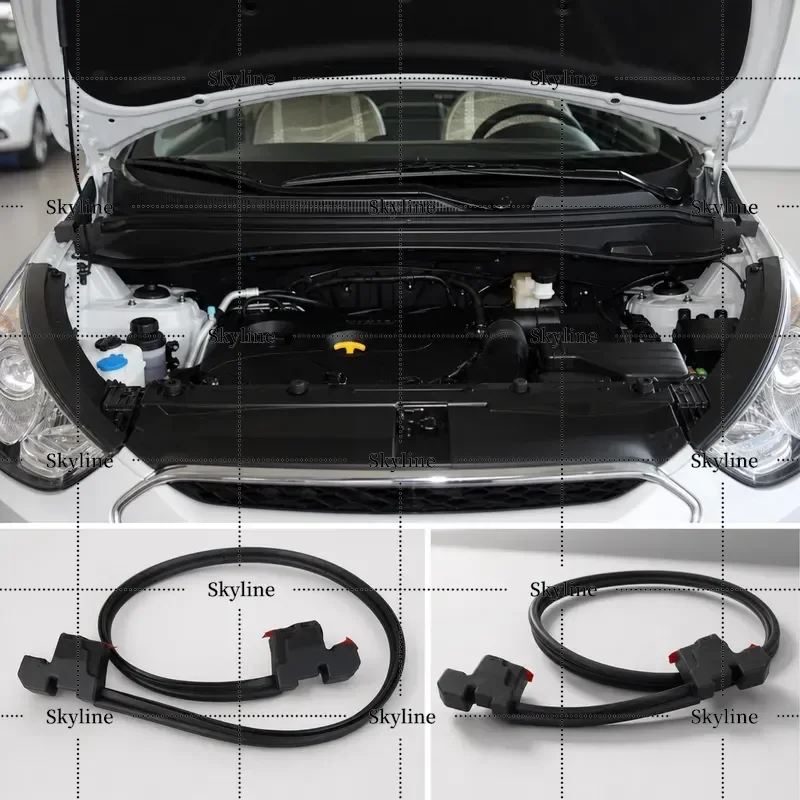 Engine Hood Sealing Strip Sponge Block Wiper Deflector Rubber Strip For 2011-2014 Hyundai Tucson IX35 86430-2S000