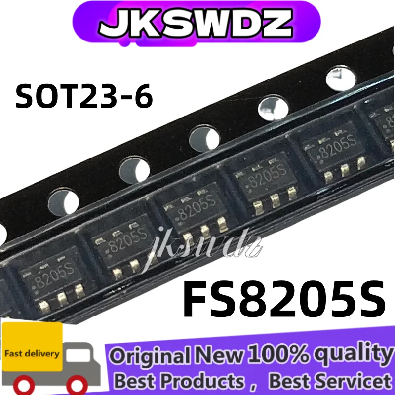 

20pcs New FS8205S 8205 SOT23-6 FS8205 Silk screen 8205S lithium battery protection IC